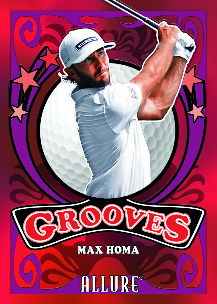 Grooves Card featuring Max Homa in 2026 Allure Golf