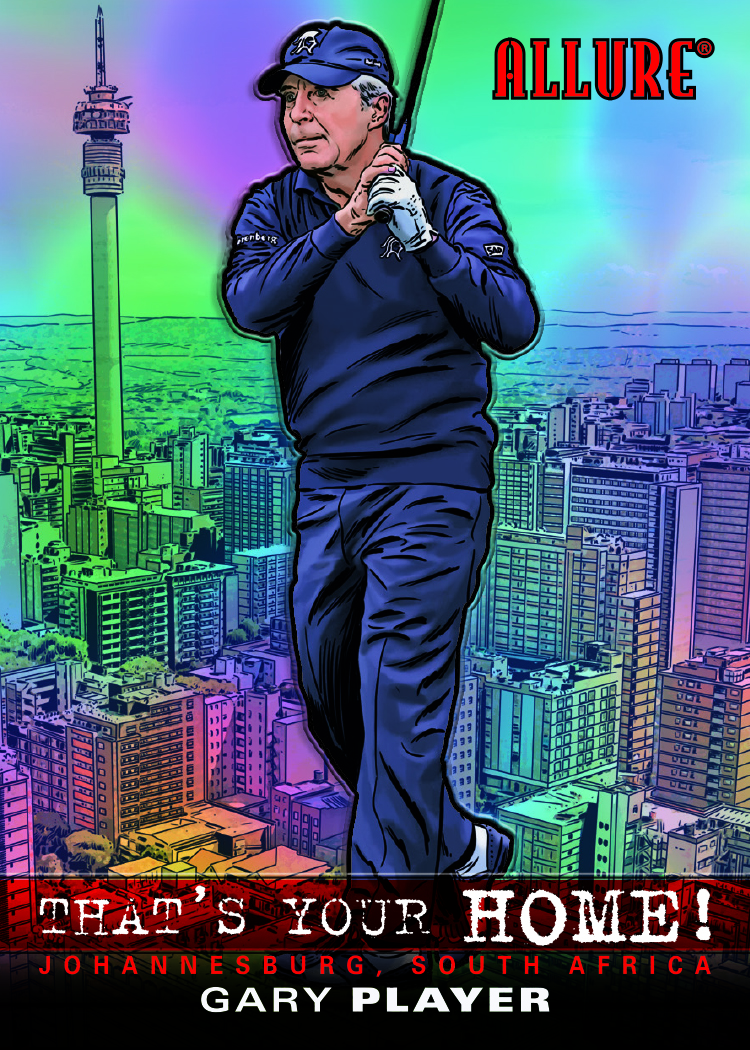 That's Your HOME! Card featuring Gary Player in 2026 Allure Golf