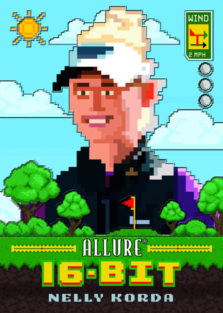 16-Bit Card featuring Nelly Korda in 2026 Allure Golf