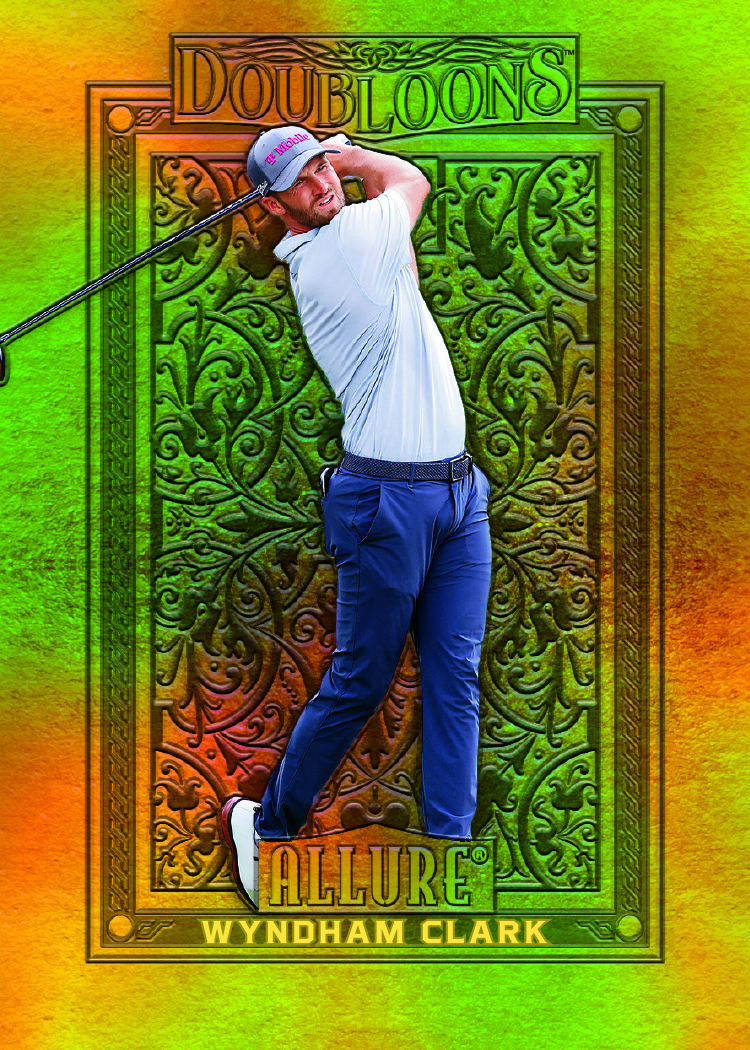 Doubloons Card featuring Wyndham Clark in 2026 Allure Golf