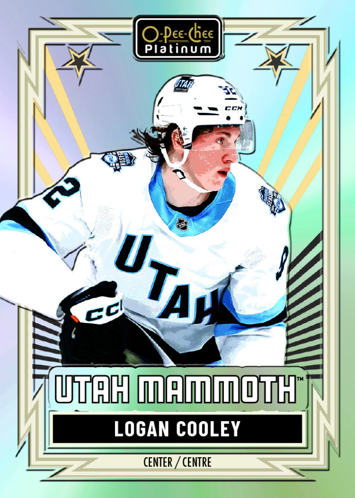 Retro Card featuring Logan Cooler in 2025-26 O-Pee-Chee Platinum