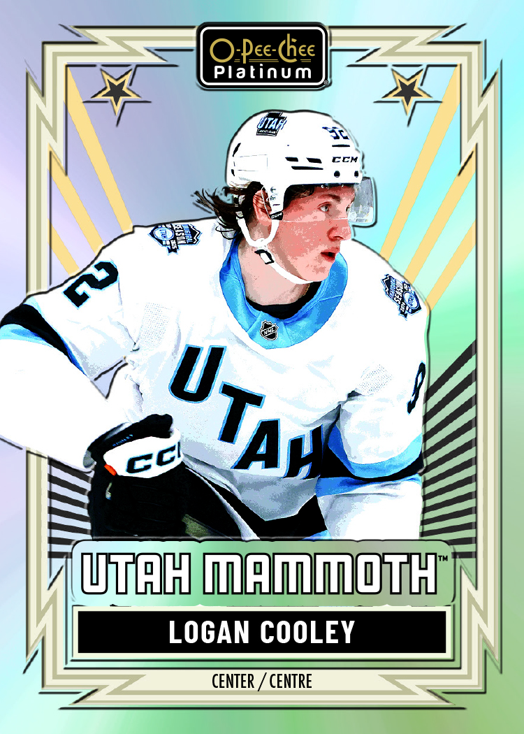Retro Card featuring Logan Cooler in 2025-26 O-Pee-Chee Platinum