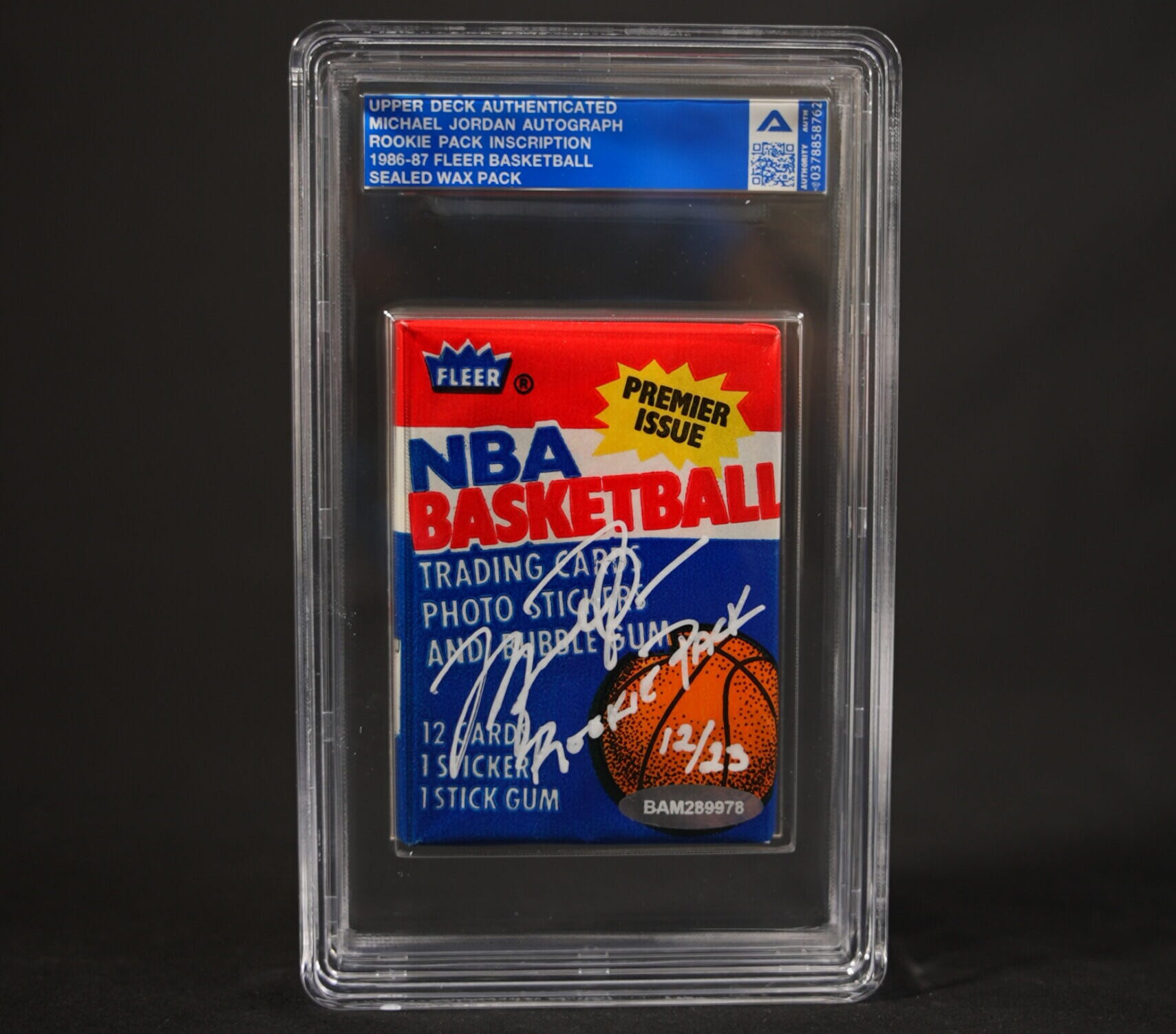 Michael Jordan Legacy Partner Buyback - Upper Deck