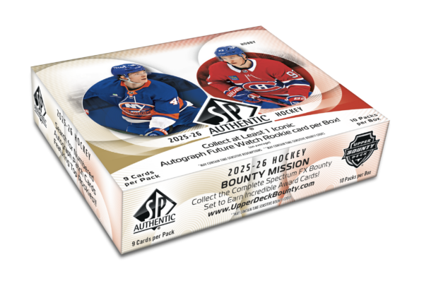 Box of 2025-26 SP Authentic Hockey