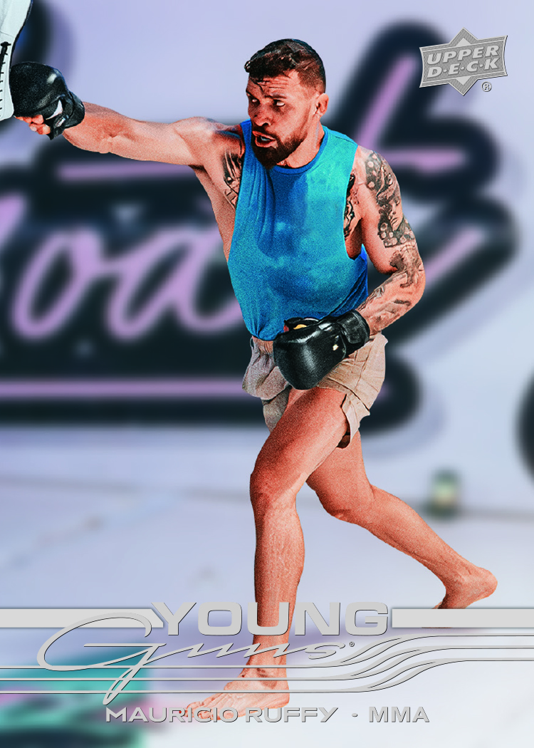 Young Guns Card featuring Mauricio Ruffy in 2026 Goodwin Champions
