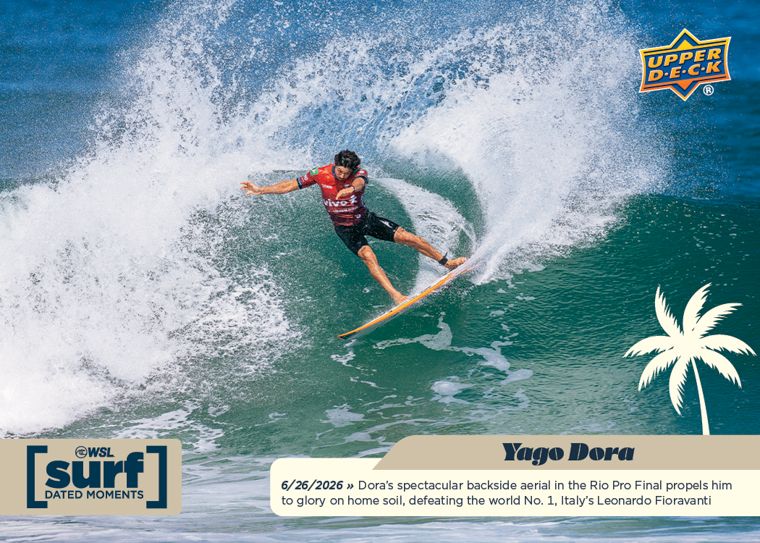 Discover WSL Trading Cards: Collect Surfing's Finest Moments - Upper Deck