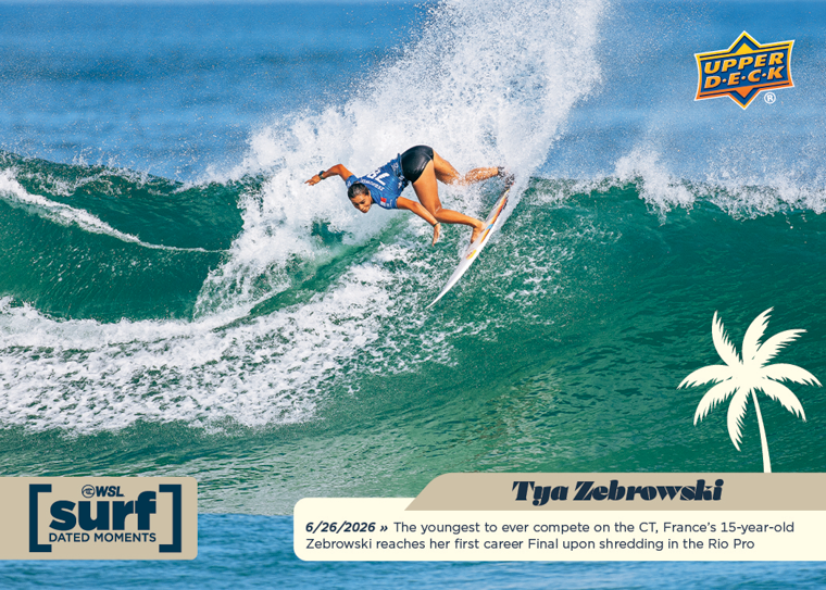 Discover WSL Trading Cards: Collect Surfing's Finest Moments - Upper Deck