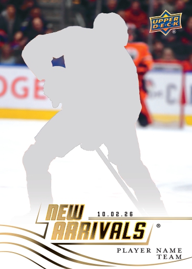 New Arrivals Gold Parallel card