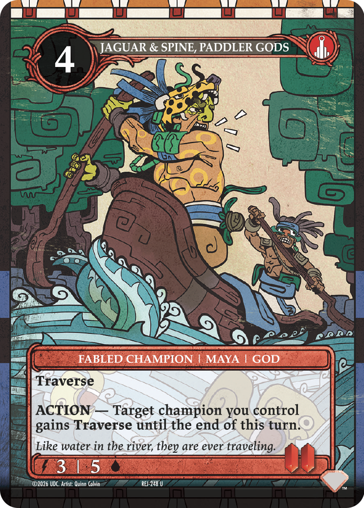 Jaguar Spine, Paddler God