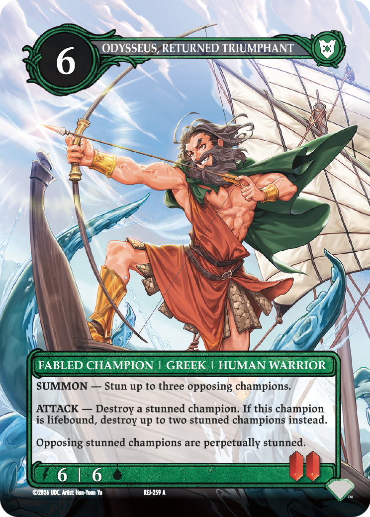 Odysseus, Returned Triumphant