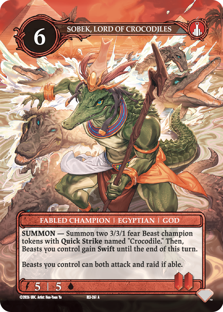 Sobek, Lord of Crocodiles