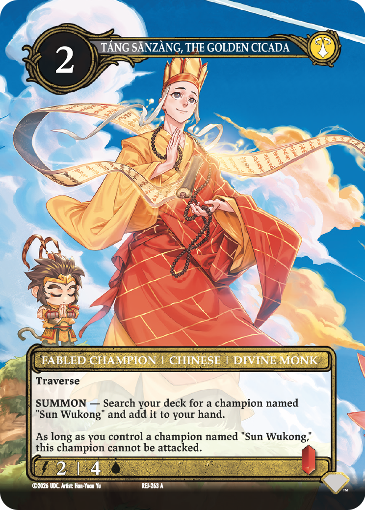 Tang Sanzang, The Golden Cicada